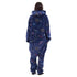 Snuggs Blanket Onesie Dark Blue Space